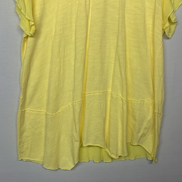 Soft Surroundings Yellow Blouse Size XL - Picture 3 of 9